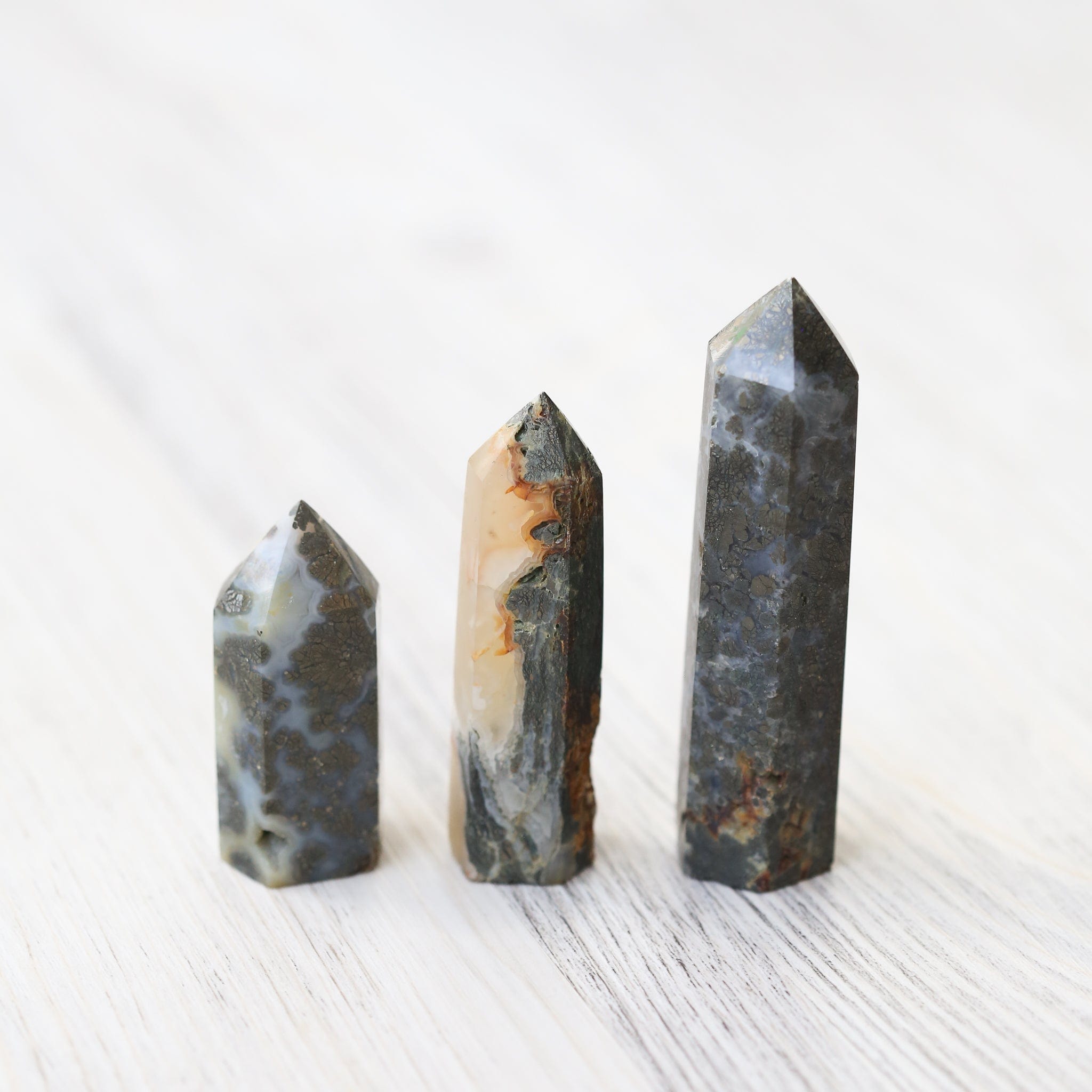 Statues Crystal Towers