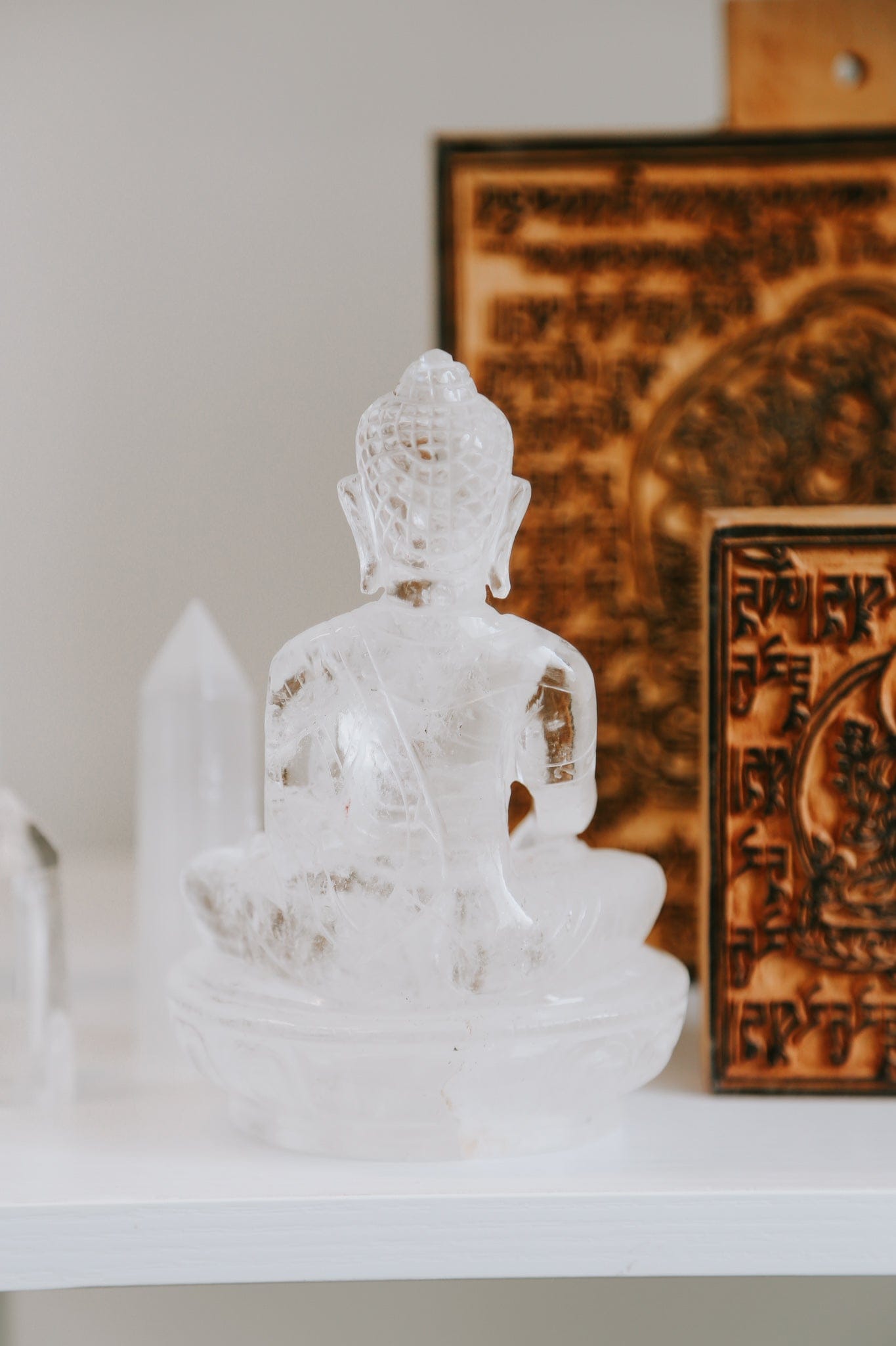 Statues Himalayan Crystal Medicine Buddha Healing Statue ST314