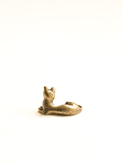 Statues Mini Brass Cat Statue ST312