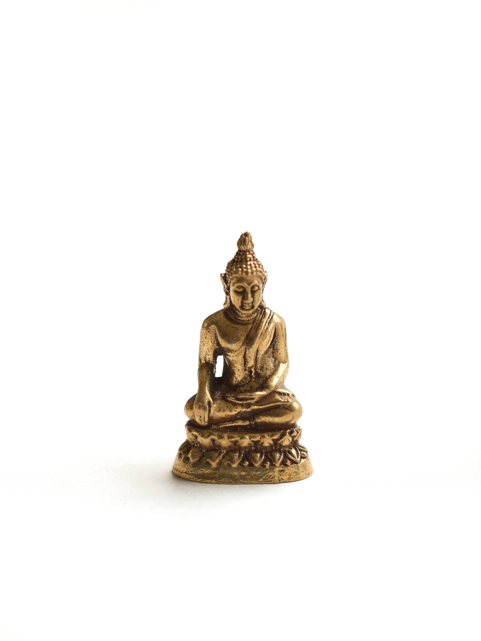Statues Mini Earth Touching Buddha Statue ST229