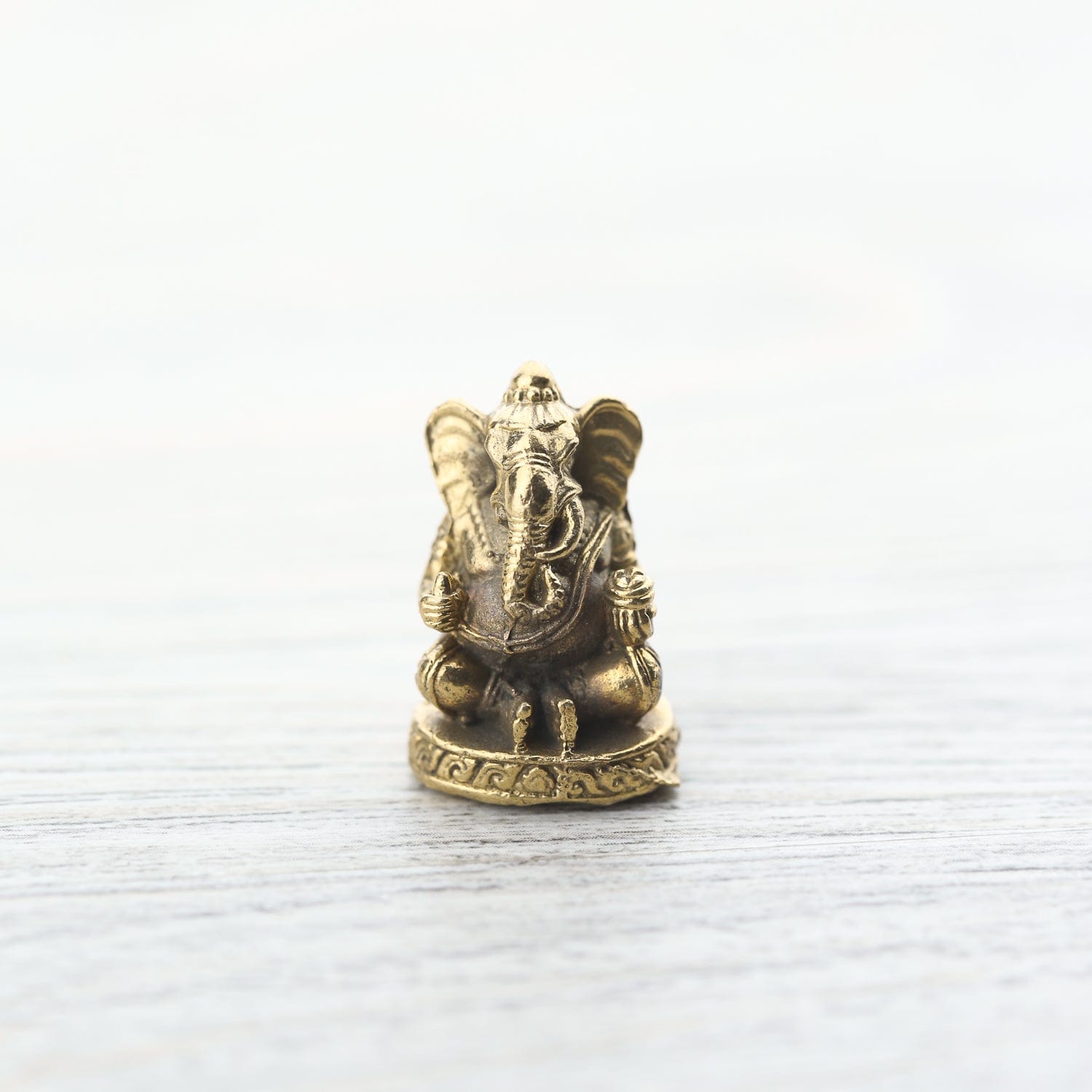 Statues Tiny Brass Ganesh Statue ST226