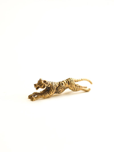 Statues Tiny Brass Tiger Statue ST309