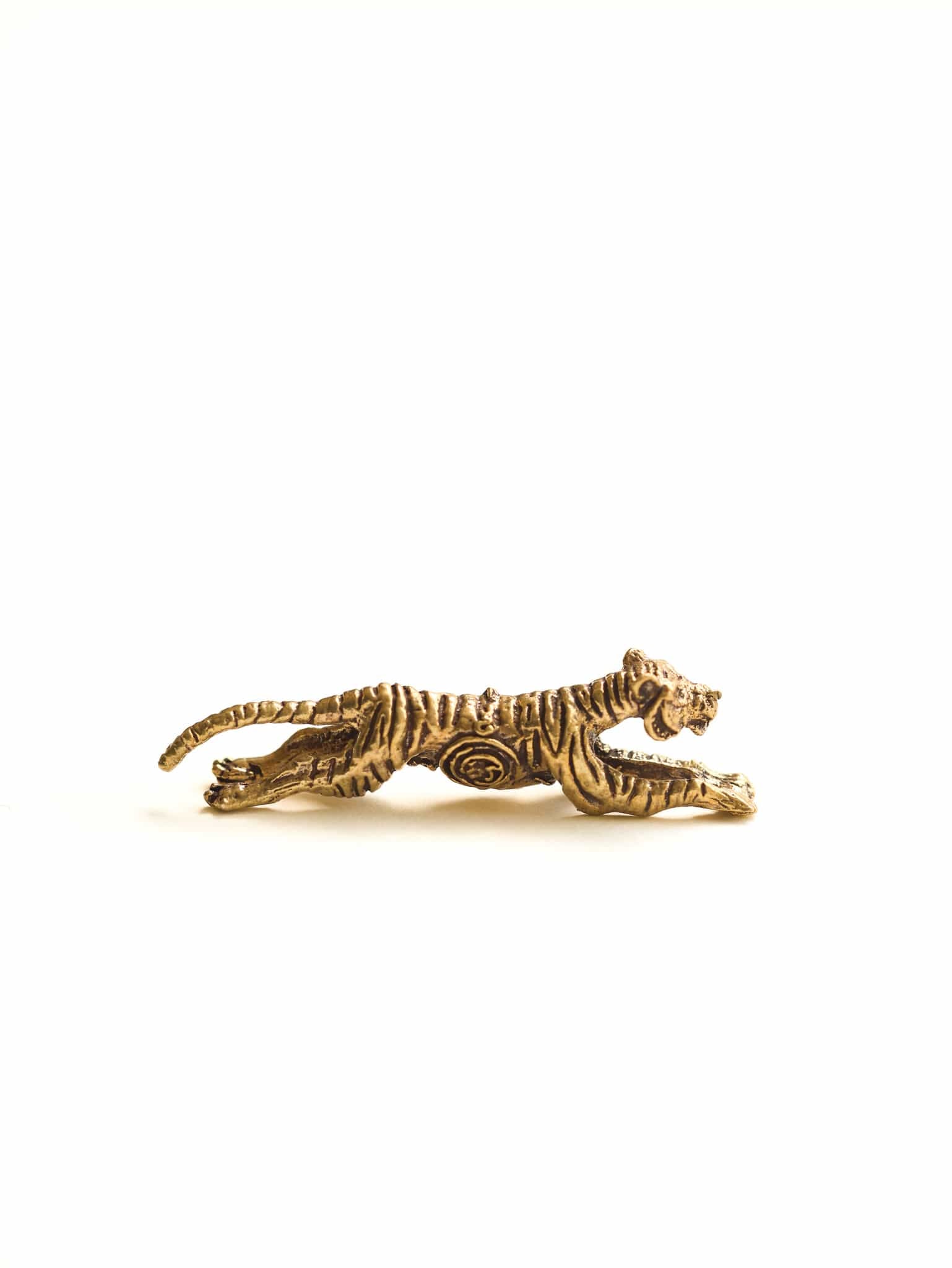 Statues Tiny Brass Tiger Statue ST309