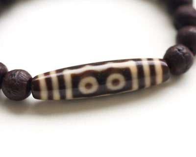 Wrist Malas Antique Bodhi Dzi Bracelet