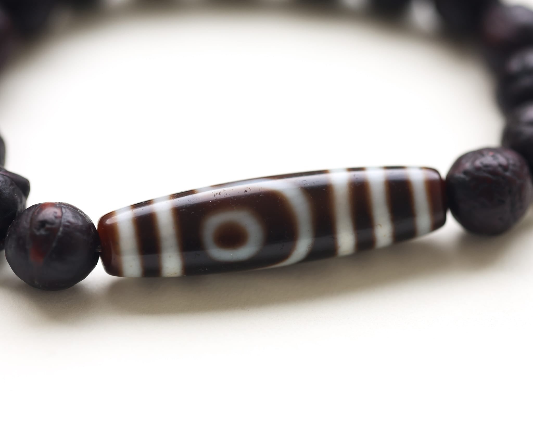 Wrist Malas Antique Bodhi Dzi Bracelet