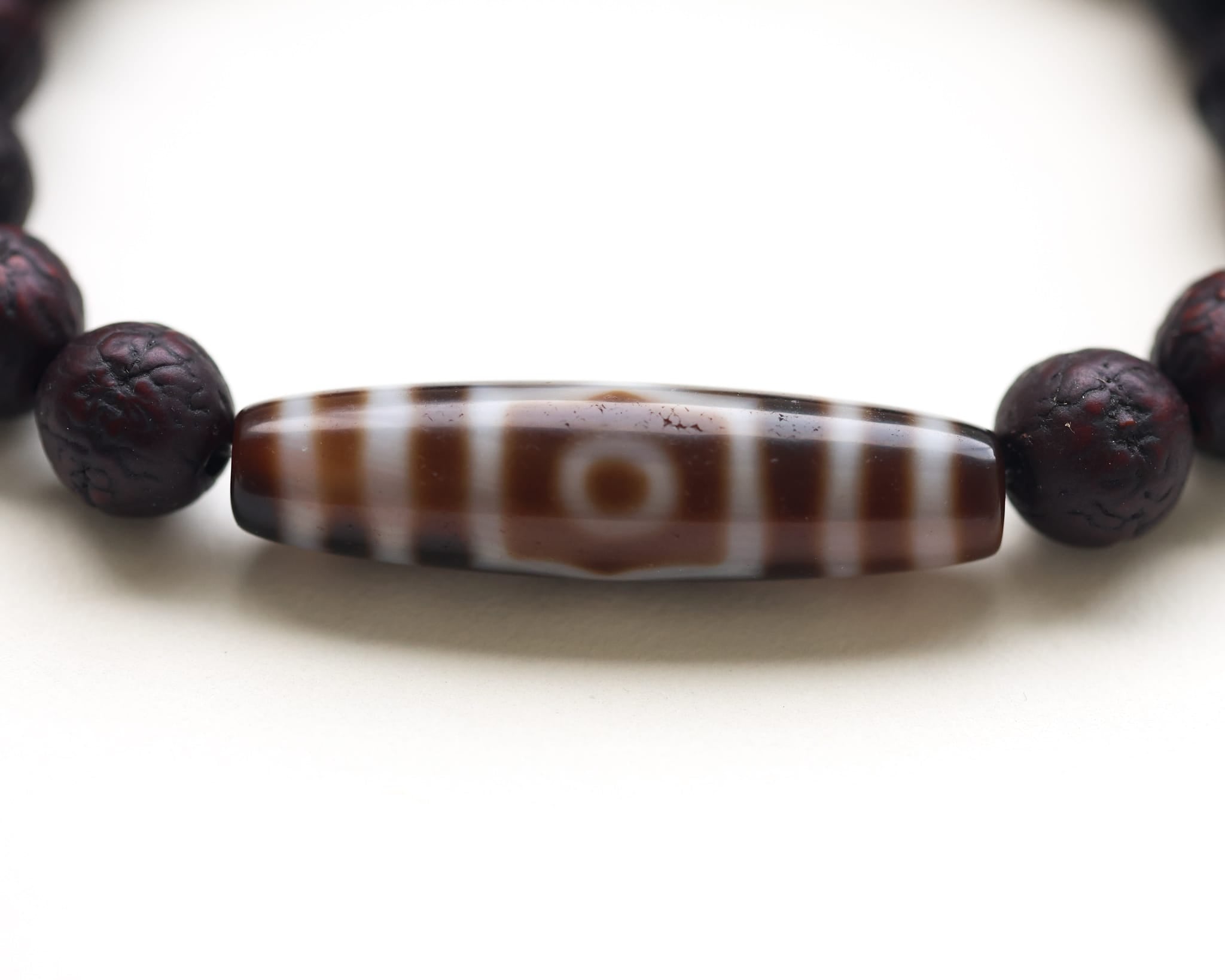 Wrist Malas Antique Bodhi Dzi Bracelet