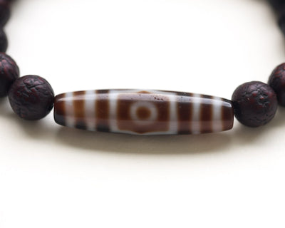 Wrist Malas Antique Bodhi Dzi Bracelet