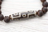 Wrist Malas Antique Bodhi Dzi Bracelet WM581