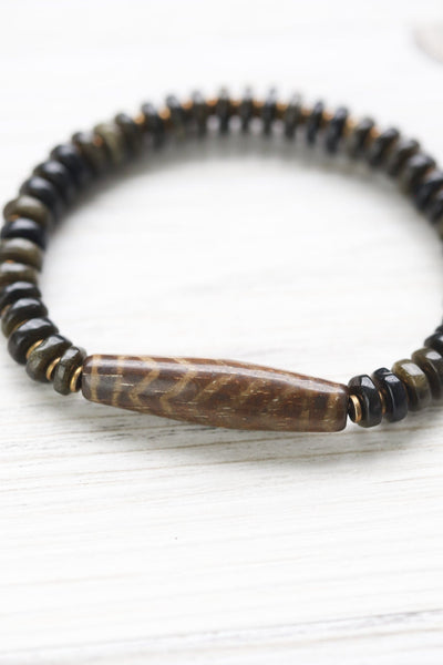 Wrist Malas Buried Thunderbolt Pumtek Bracelet 13 WM691