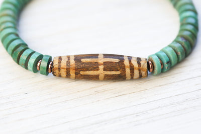 Wrist Malas Buried Thunderbolt Pumtek Bracelet 24 WM714