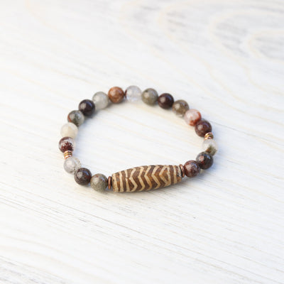 Wrist Malas Buried Thunderbolt Pumtek Bracelet 26 WM716