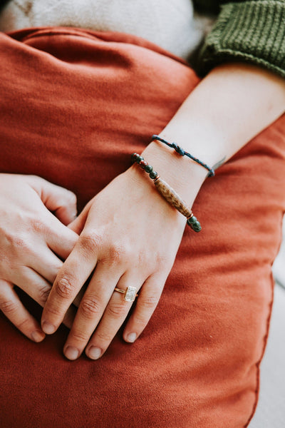 Wrist Malas Buried Thunderbolt Pumtek Bracelet 27 WM717