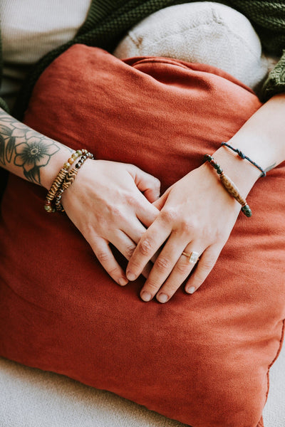 Wrist Malas Buried Thunderbolt Pumtek Bracelet 27 WM717