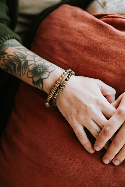 Wrist Malas Buried Thunderbolt Pumtek Bracelet 32 WM722