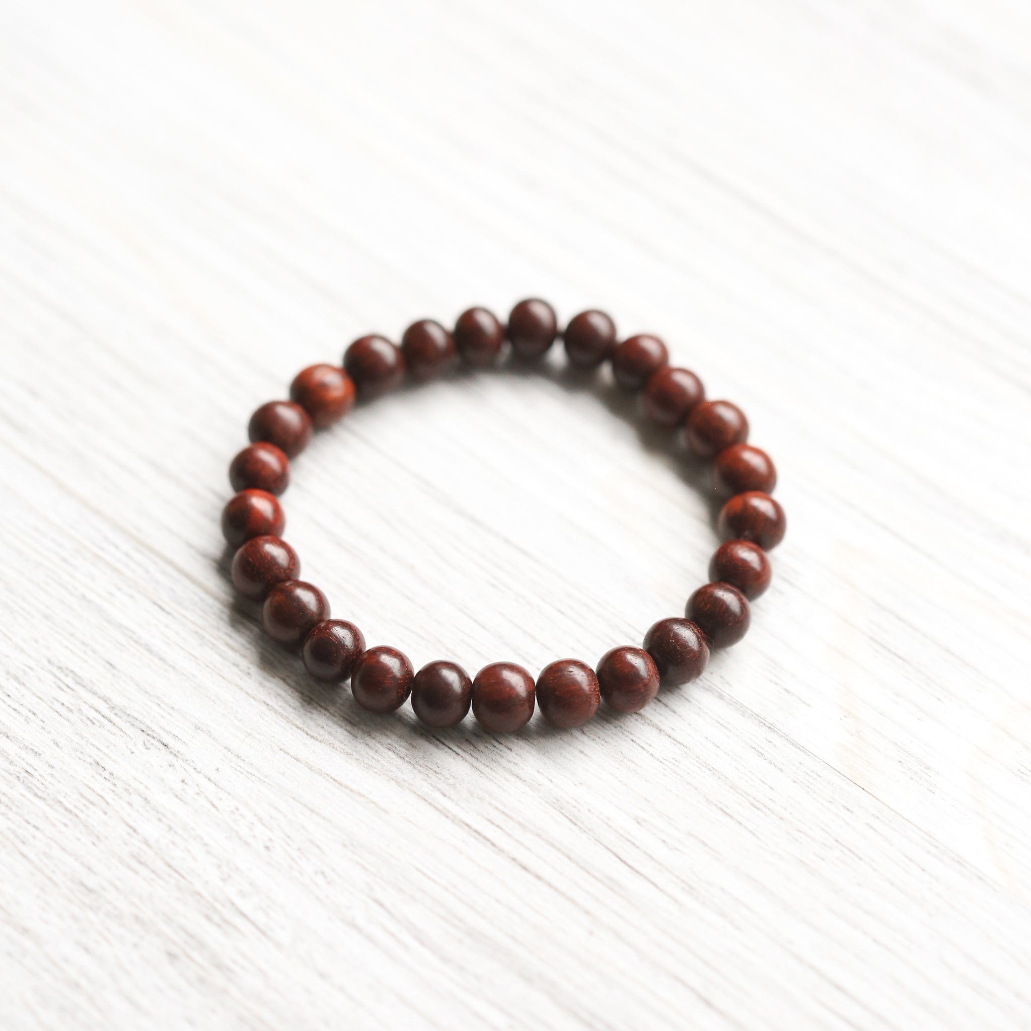 Wrist Malas Calming Thai Rosewood Wrist Mala