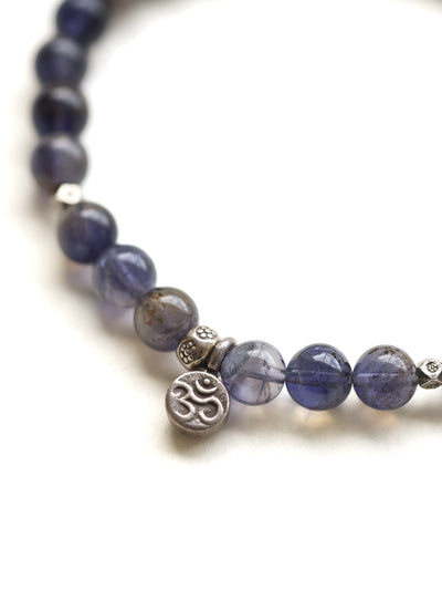 Wrist Malas Calming Twilight Iolite Energy Bracelet WM580