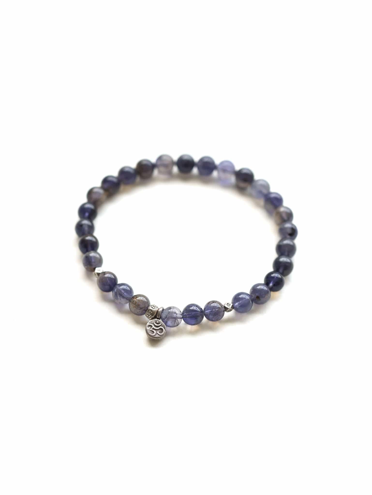 Wrist Malas Calming Twilight Iolite Energy Bracelet WM580