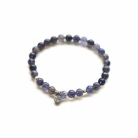 Wrist Malas Calming Twilight Iolite Energy Bracelet WM580