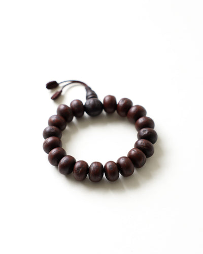 Wrist Malas Dark Bodhi Seed Wrist Mala