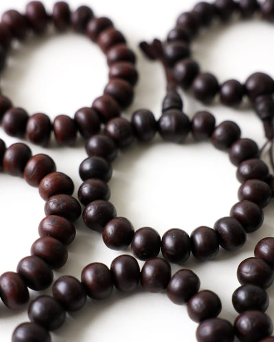 Wrist Malas Dark Bodhi Seed Wrist Mala