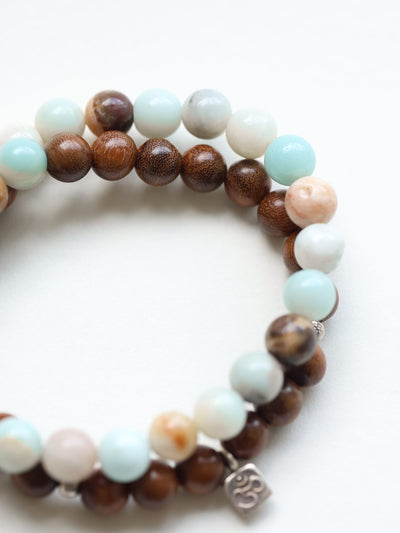 Wrist Malas Emotional Balance Om Bracelet WM617