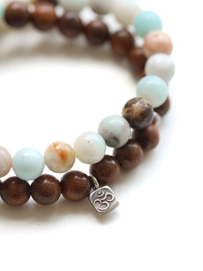 Wrist Malas Emotional Balance Om Bracelet WM617