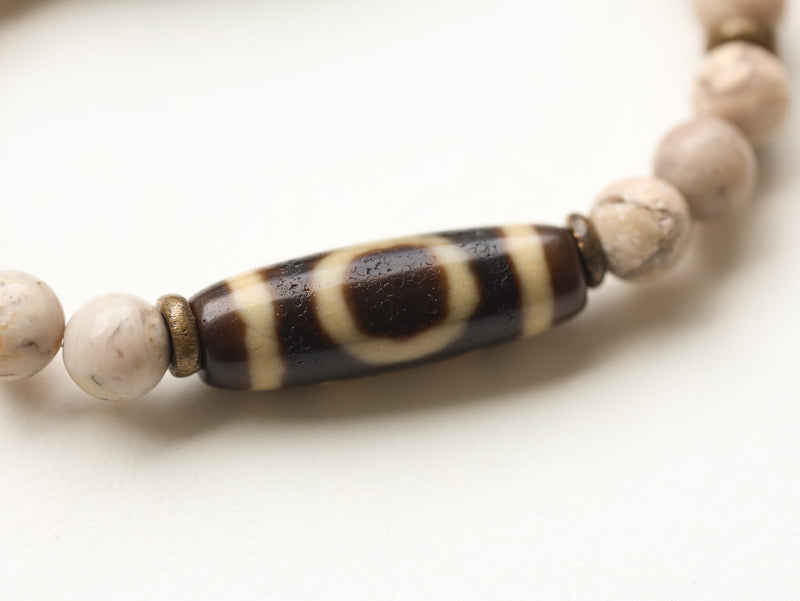 Wrist Malas Gates of Awakening Dzi Bracelet WM675