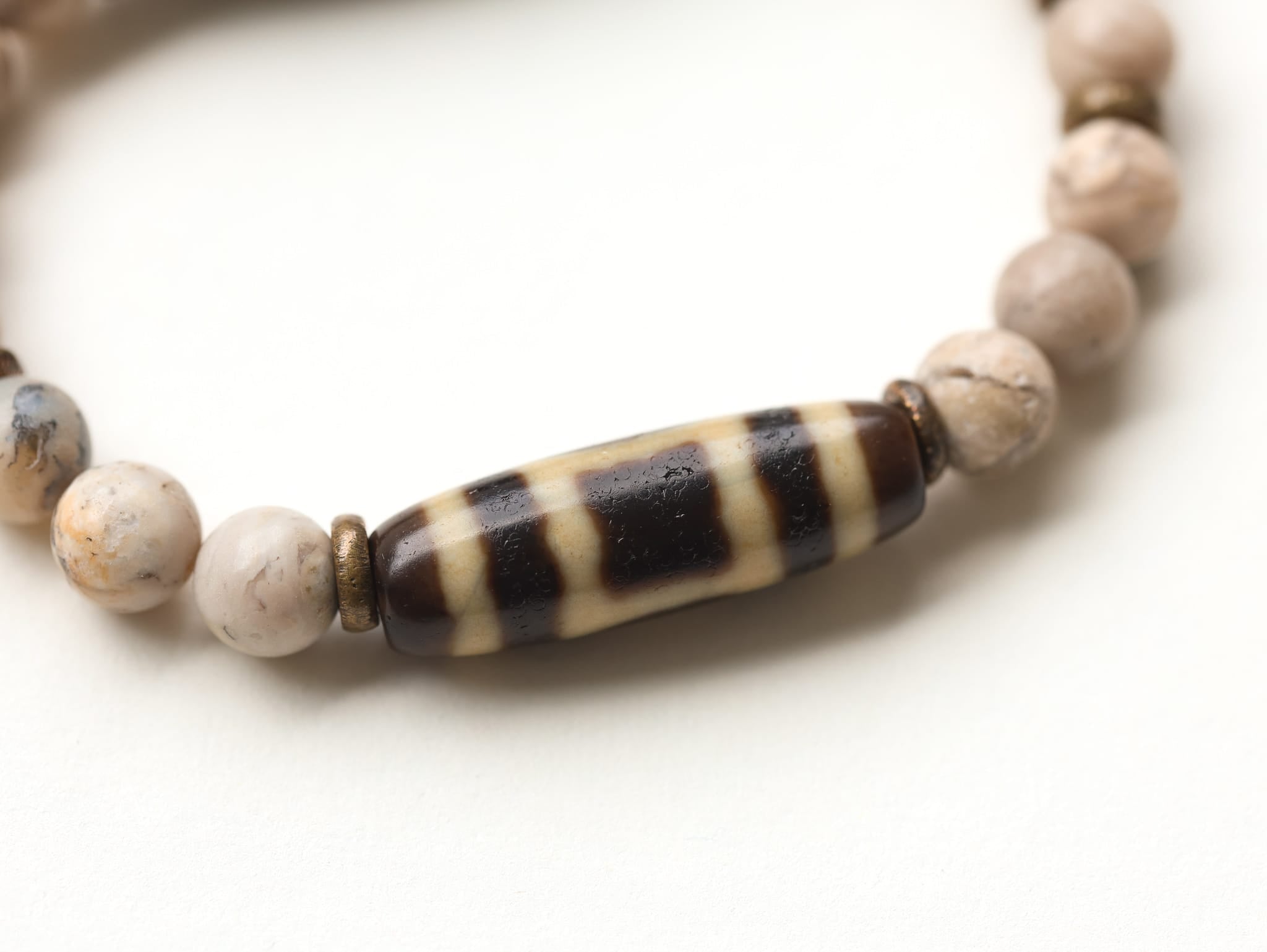Wrist Malas Gates of Awakening Dzi Bracelet WM675