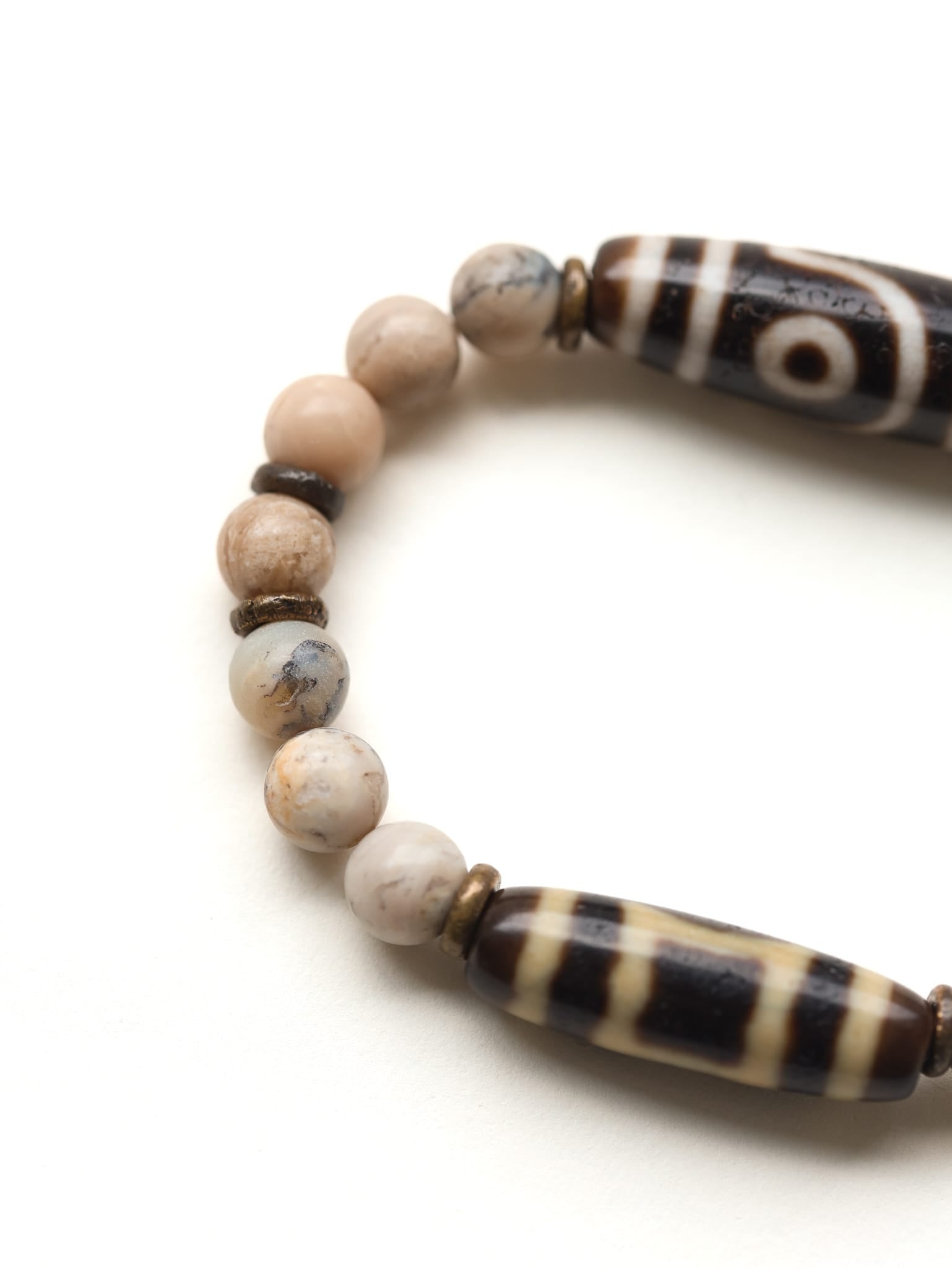Wrist Malas Gates of Awakening Dzi Bracelet WM675