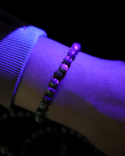 Wrist Malas Hidden Light Yooperlite Bracelet