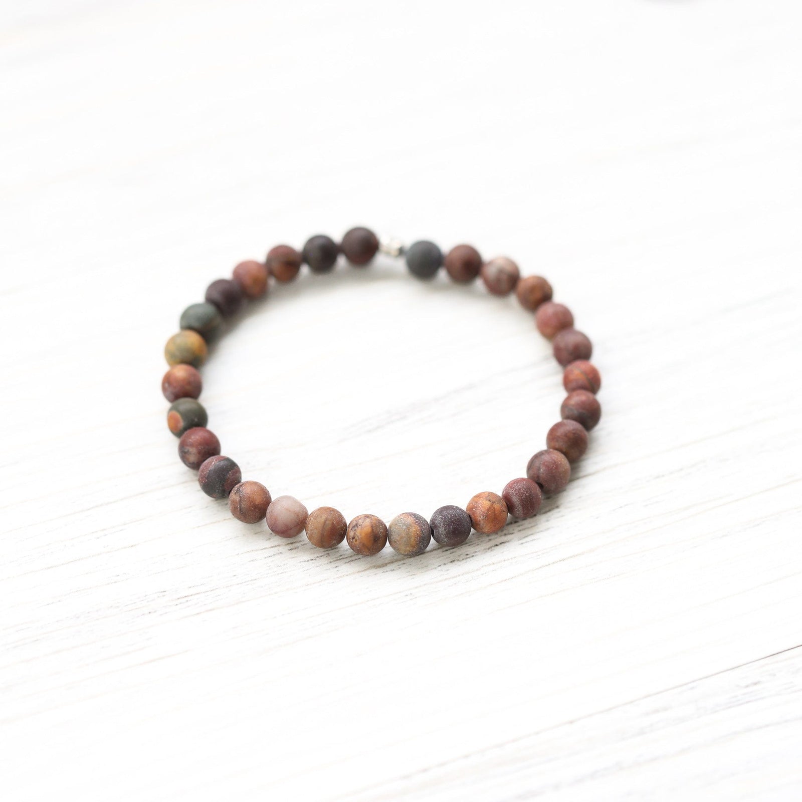 Wrist Malas Matte Riverstone Everyday™ Mala Bracelet