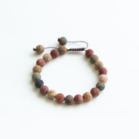 Wrist Malas Matte Riverstone Wrist Mala