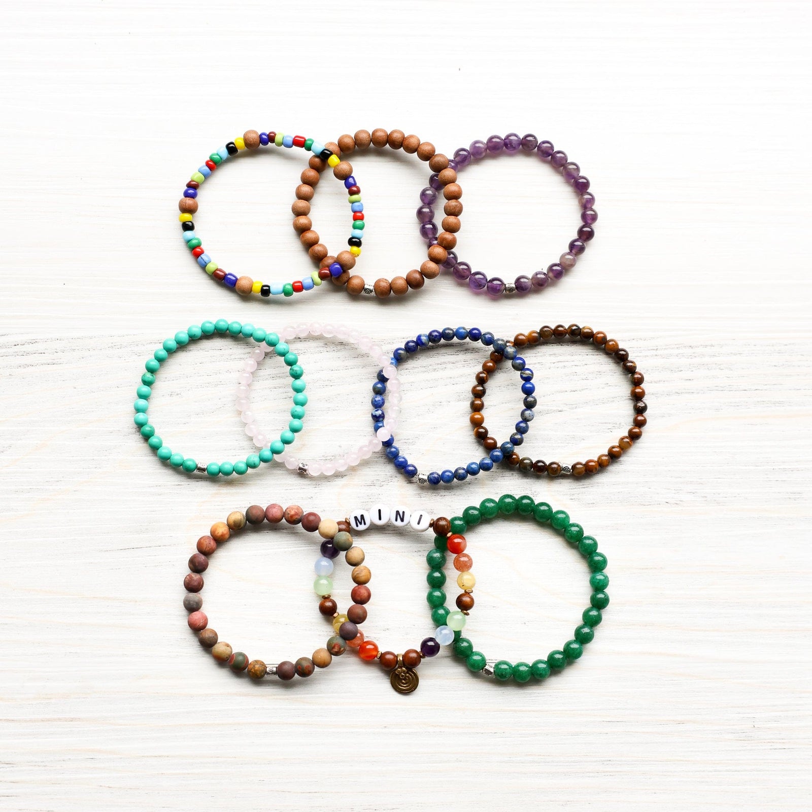 Wrist Malas Mindful Minis™ Mala Bracelets for Parents & Kids