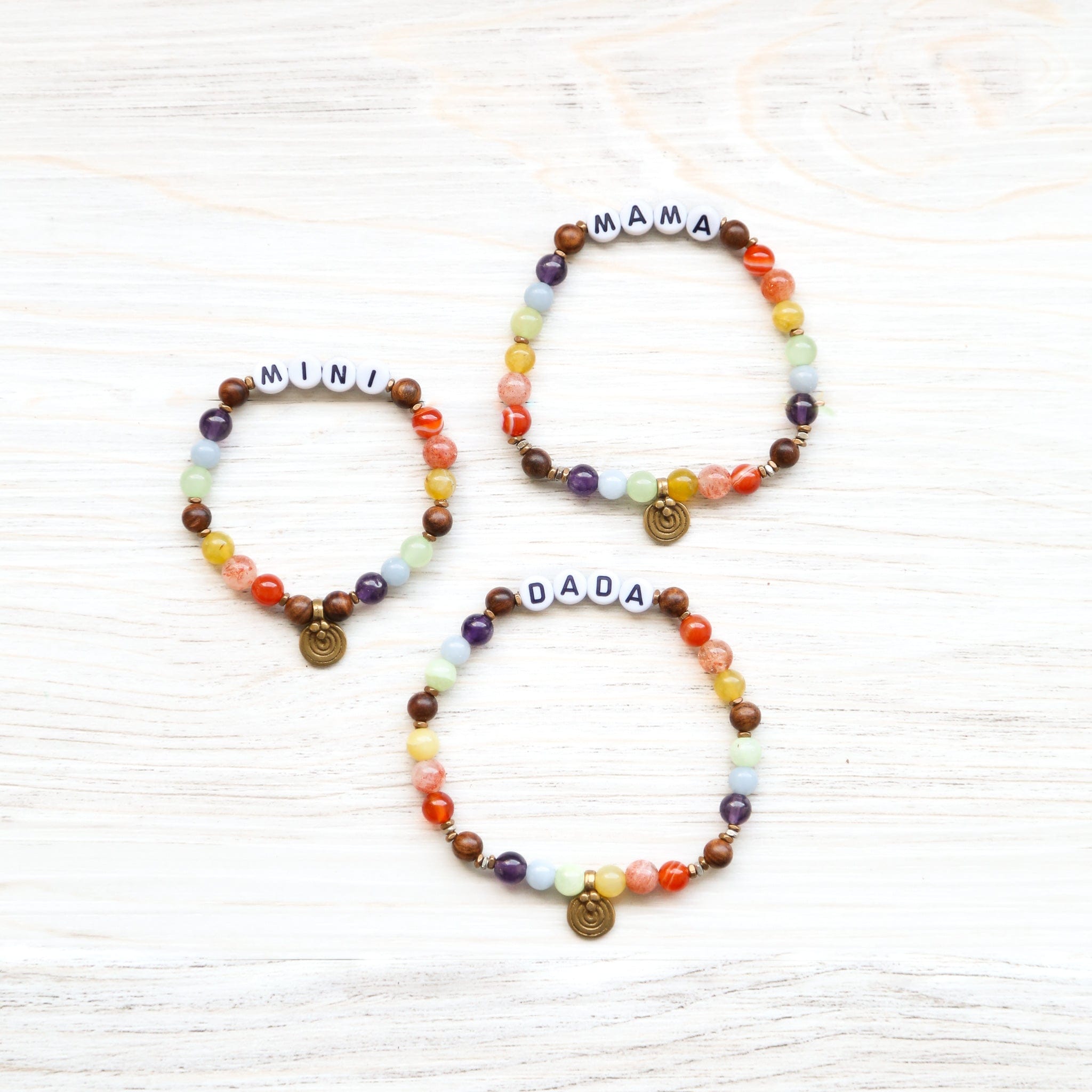 Wrist Malas Mindful Minis™ Mala Bracelets for Parents & Kids