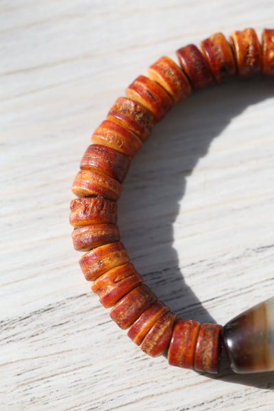 Wrist Malas Mother of Dzi Ancient Agate Bracelet 01 WM685