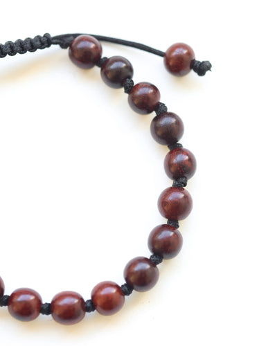 Wrist Malas Rosewood Heart Chakra Wrist Mala WM529