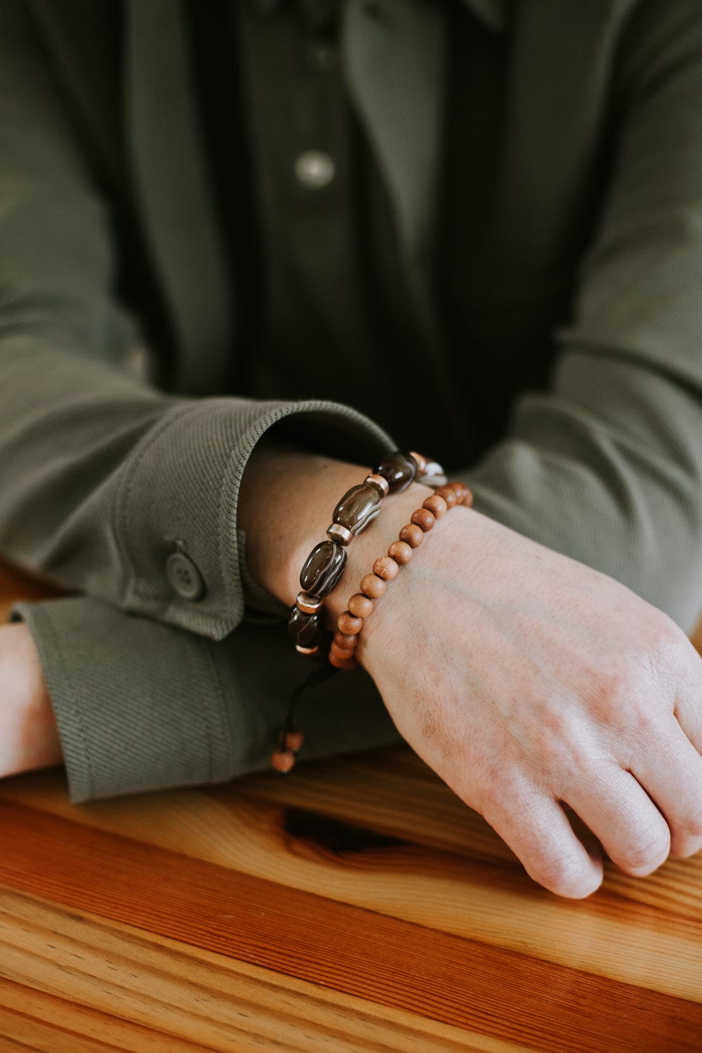 Wrist Malas Sacred Sandalwood Bracelet WM445