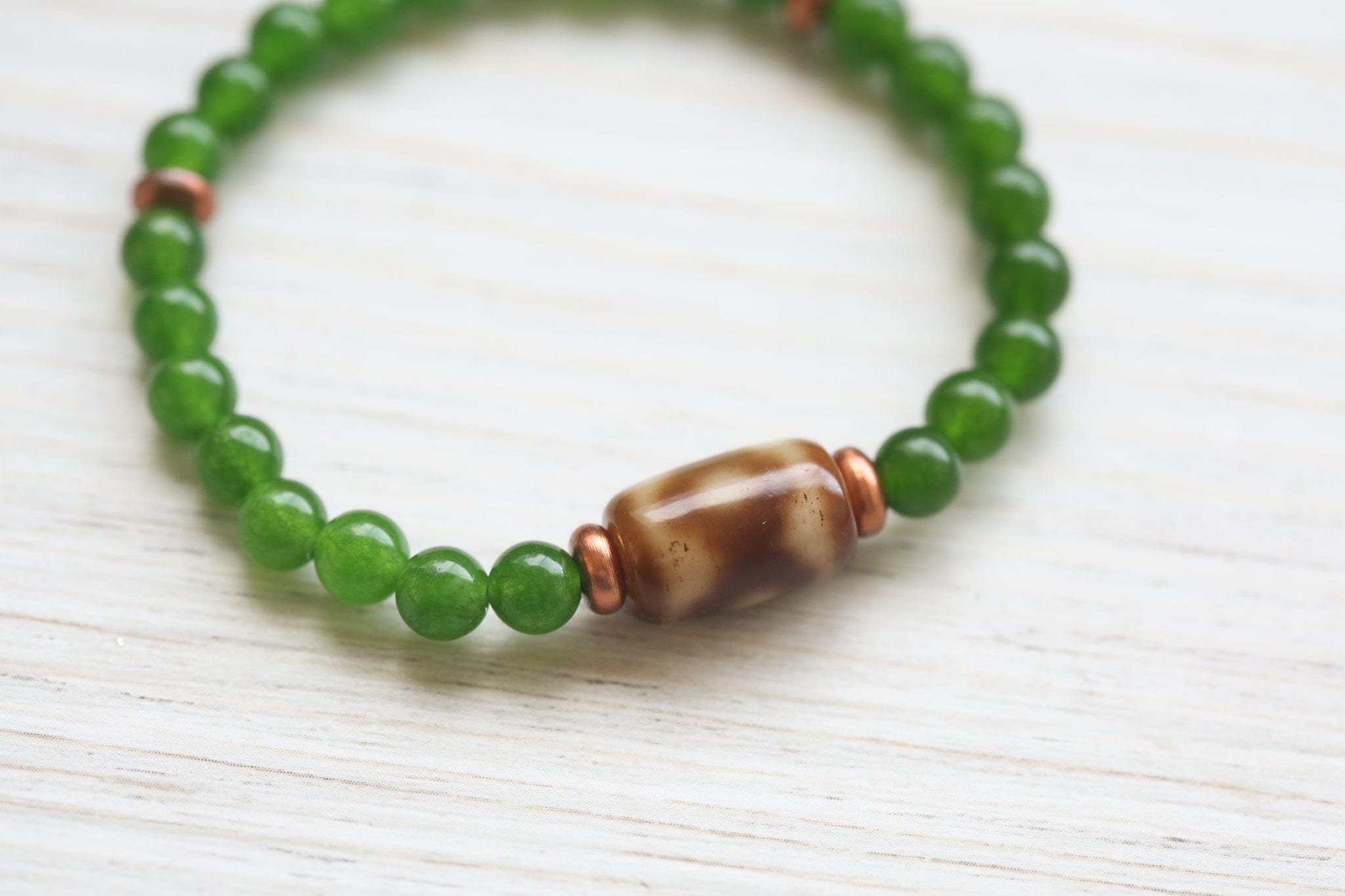 Wrist Malas Serenity Dzi Bracelet