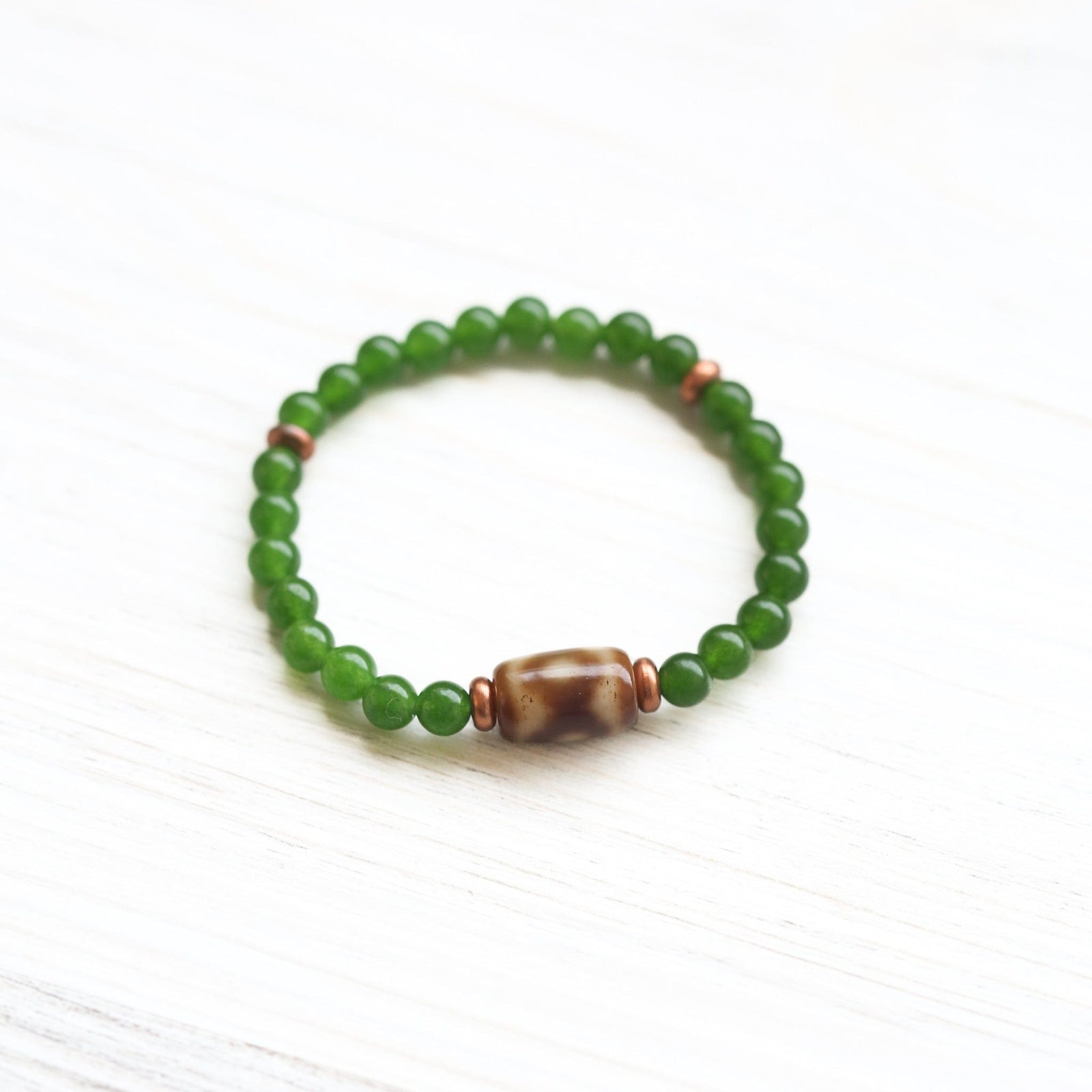 Wrist Malas Serenity Dzi Bracelet