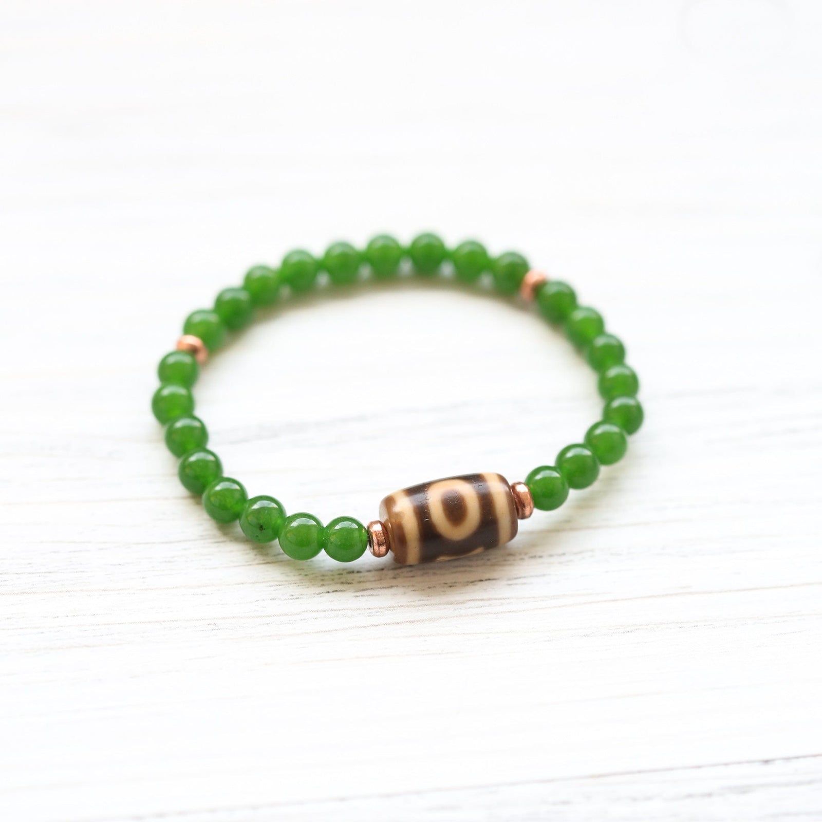 Wrist Malas Serenity Dzi Bracelet