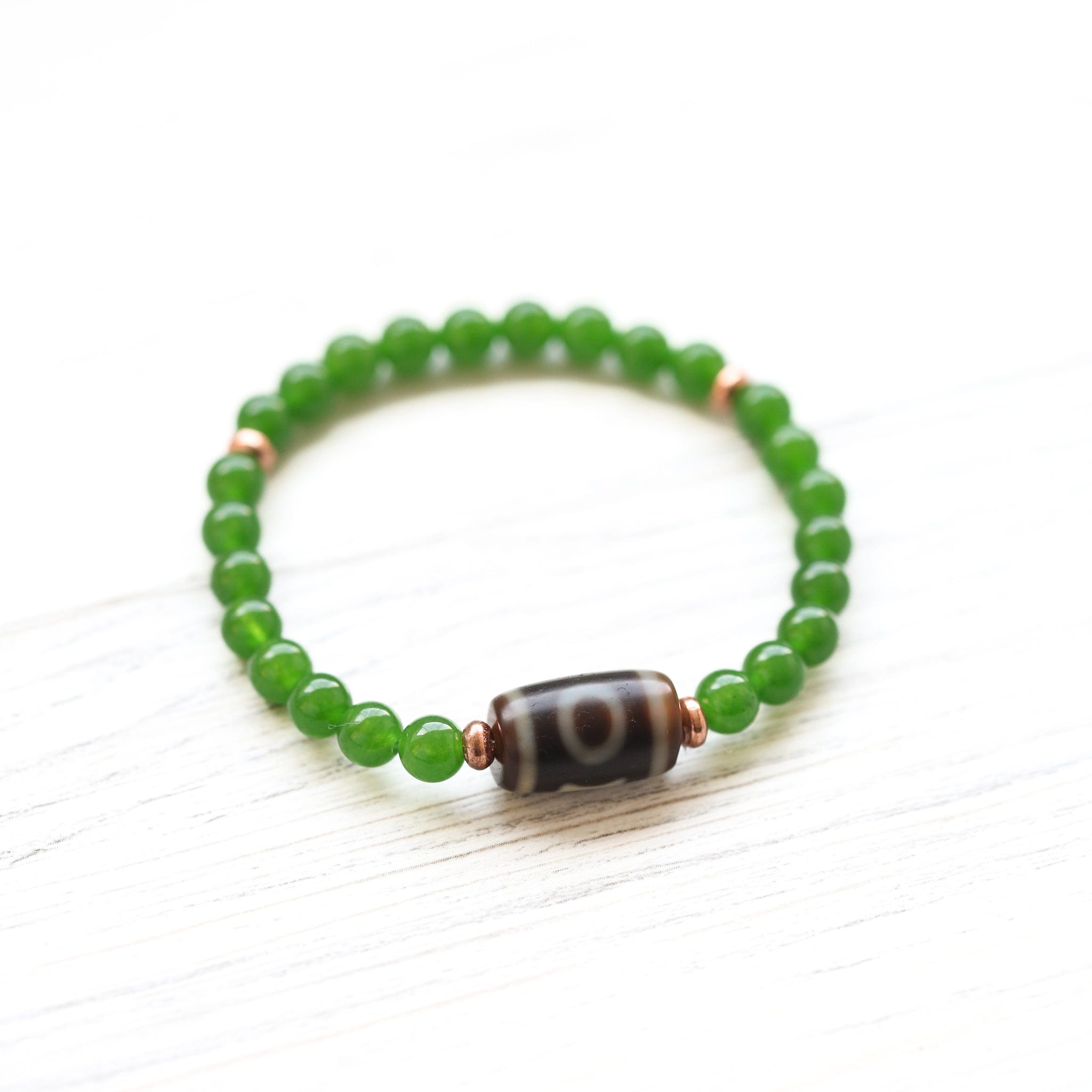 Wrist Malas Serenity Dzi Bracelet