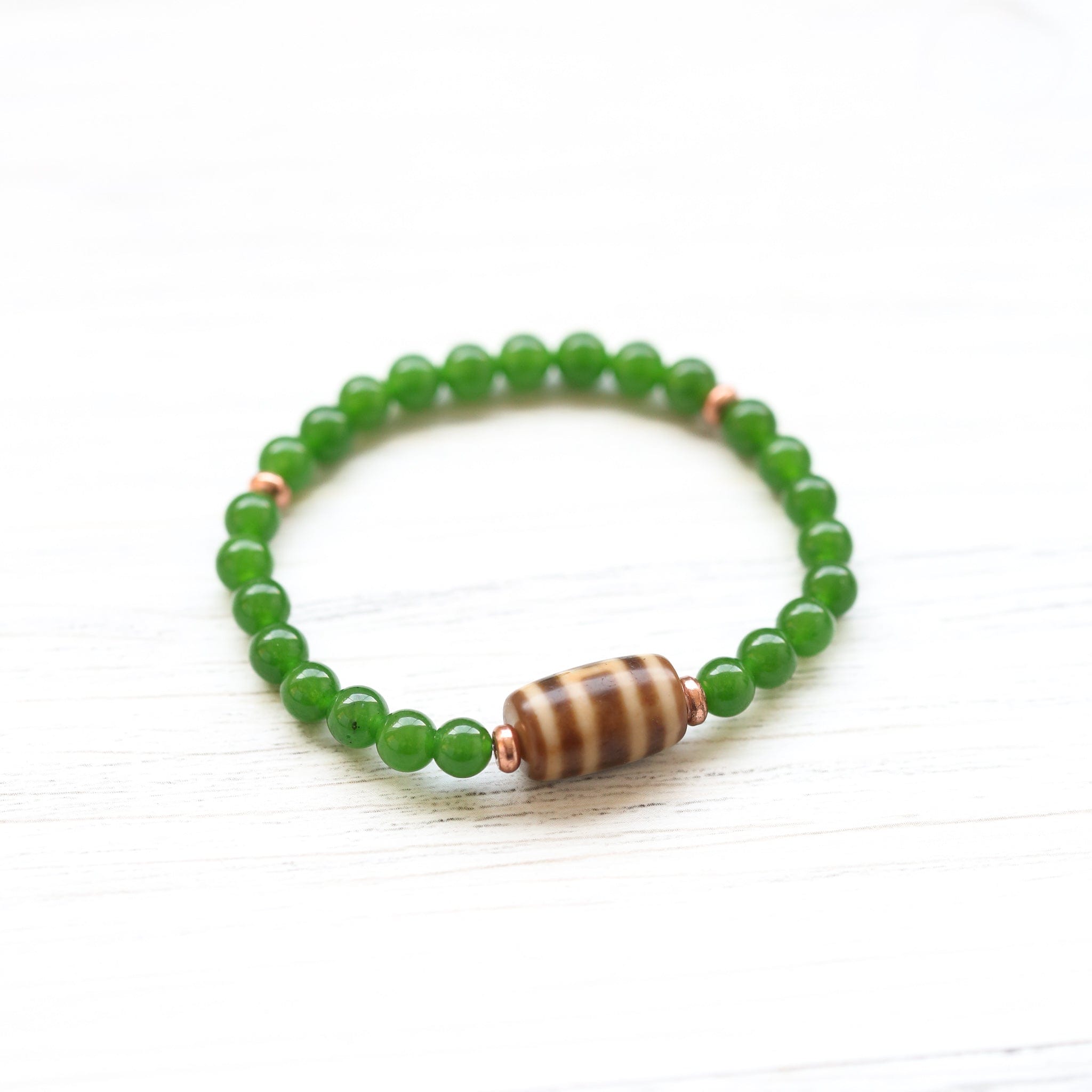 Wrist Malas Serenity Dzi Bracelet
