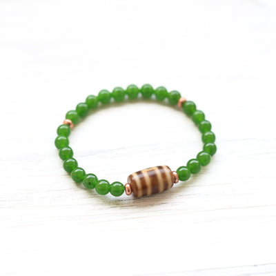 Wrist Malas Serenity Dzi Bracelet