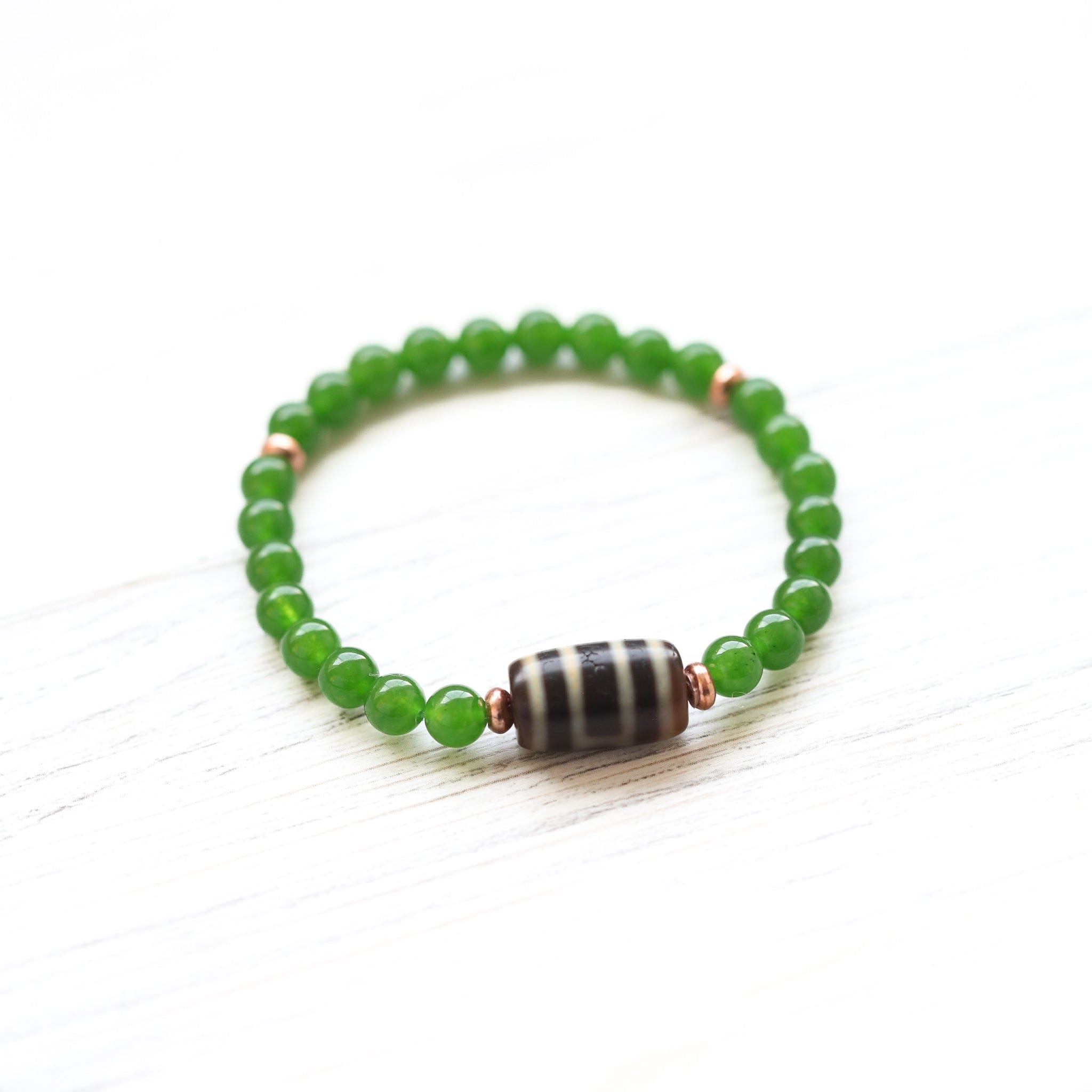 Wrist Malas Serenity Dzi Bracelet