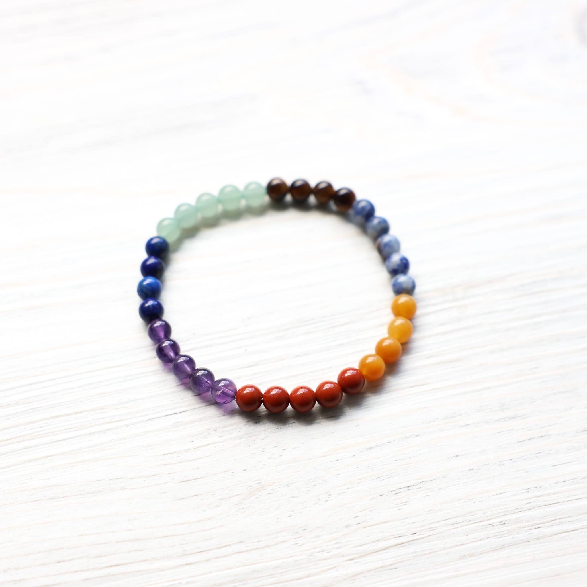 Wrist Malas Seven Chakra Harmony Bracelet