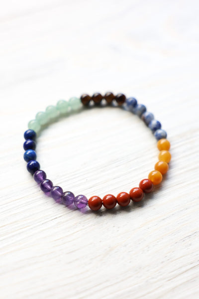 Wrist Malas Seven Chakra Harmony Bracelet