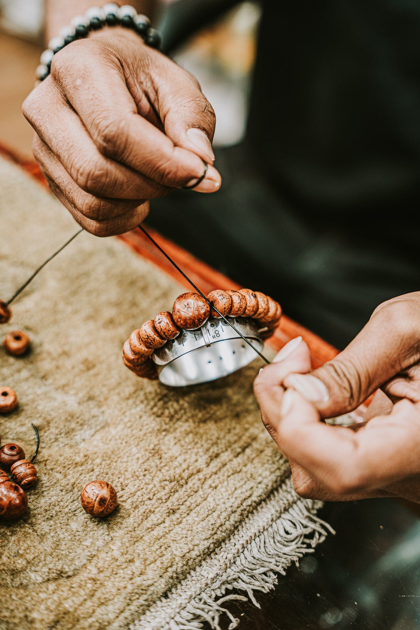 Wrist Malas Three Eye Bodhi Guardian Bracelet