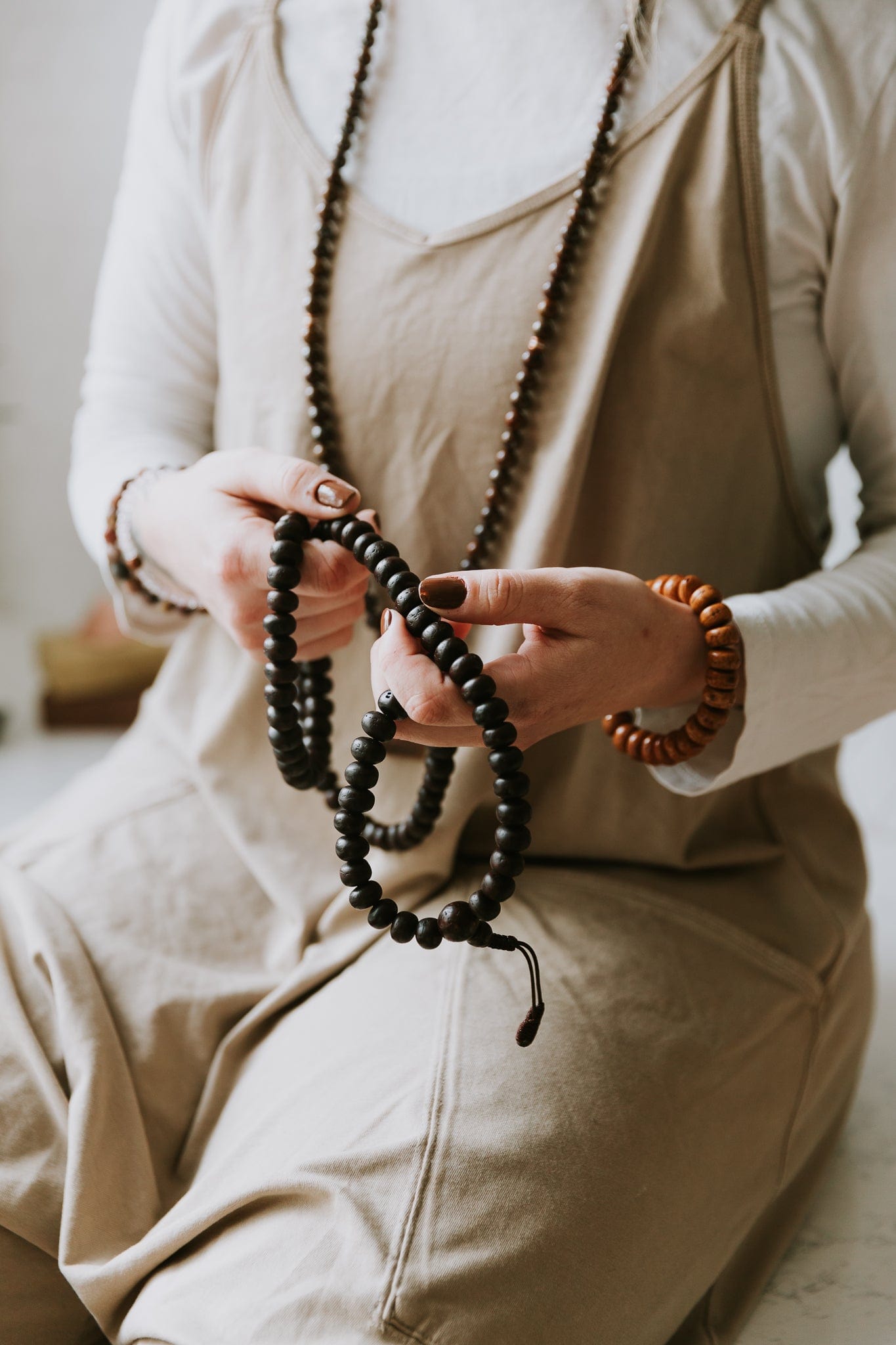 Wrist Malas Three Eye Bodhi Guardian Bracelet