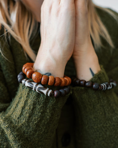 Wrist Malas Three Eye Bodhi Guardian Bracelet