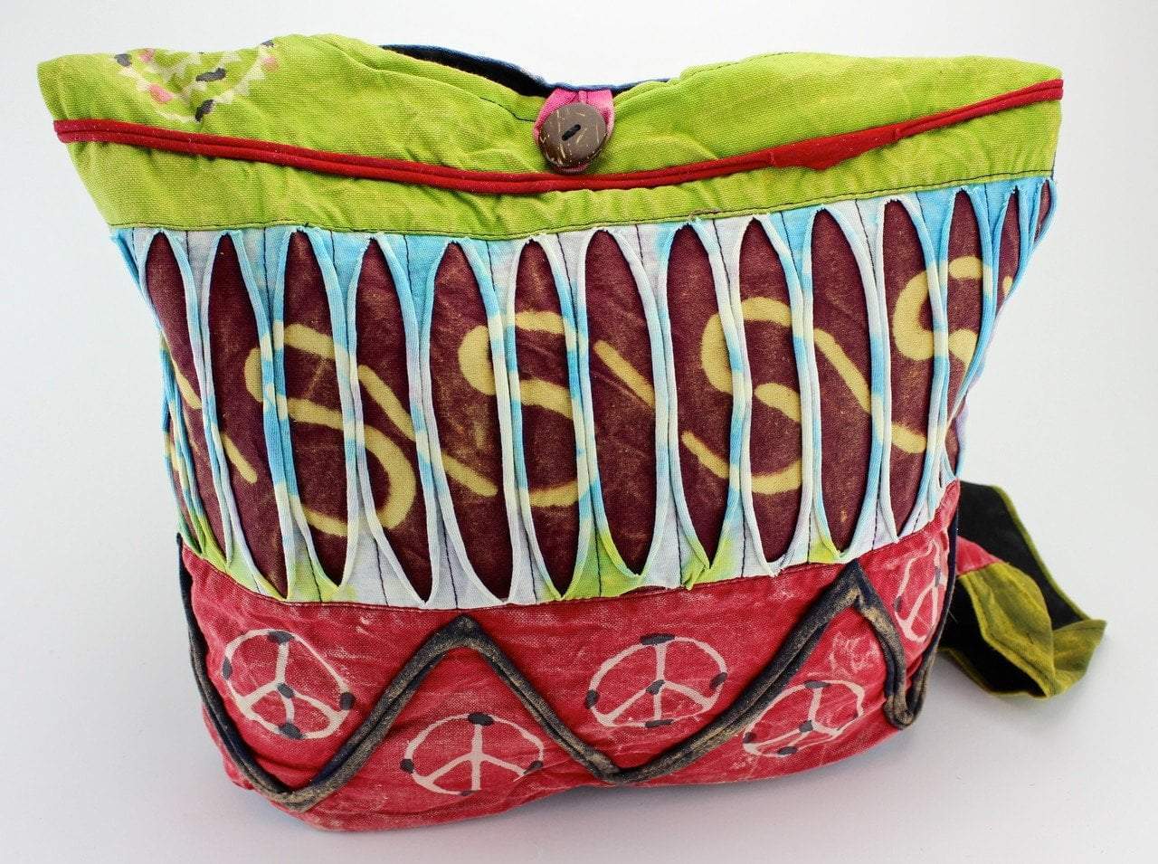 Bags Default Colorful Peace Circles Purse fb171